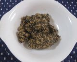 A picture of step 2 of Thin Sesame Seeds Packed Sweet Potato Crackers.