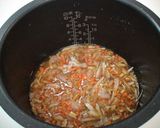 A picture of step 3 of Easy & Delicious Rice with Chicken and Burdock Root.