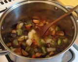 A picture of step 2 of Vickys Dairy-Free Cream of Tomato Soup, GF DF EF SF NF Vegan.