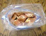 A picture of step 1 of Crispy and Juicy Chicken Karaage for Bento.