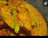 A picture of step 15 of Jalebi fish cooked with mustard paste(Machha besara/fish besara).