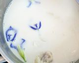 รูปขั้นตอนการทำที่ 2 ของ สาคูต้น น้ำกะทิทุเรียน