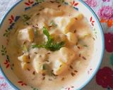A picture of step 2 of Aalo ka raita.