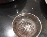 A picture of step 1 of Masala Toast.