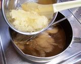 A picture of step 5 of Japanese-style Black Sugar Pudding & Black Sugar Jelly.