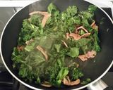 A picture of step 3 of Kale, Bacon and Potatoes.