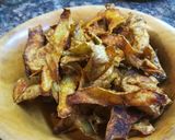 Foto del paso 5 de la receta: Snacks de cáscaras de papas 😊