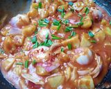 A picture of step 8 of Potato Shashlik.