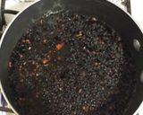 A picture of step 1 of Elderberry syrup, immune support.