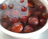 A picture of step 1 of A Flavor of Fall: Sweet Chestnut Rice ~ With Instructions for Peeling Chestnuts~.