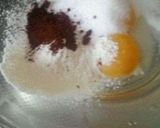A picture of step 1 of Chocolate Custard.