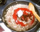 A picture of step 5 of Easy Hayashi Rice with Beef & Onion.