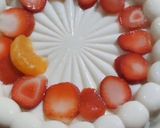 Foto langkah ke 4 dari resep Puding Sutra Buah super Lembut.
