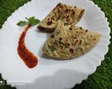 पुदीना पराठा रेसिपी चरण 4 फोटो