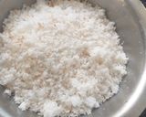 A picture of step 2 of Cassava In coconut #Theme Challenge.