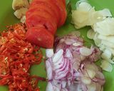 Foto langkah ke 1 dari resep Cumi Asin Saus Tiram.