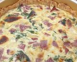 Foto langkah ke 4 dari resep Quiche Lorraine.