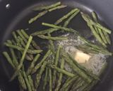 A picture of step 3 of Ravioli With Sautéed Asparagus And Walnuts.