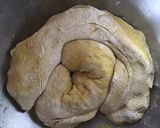 A picture of step 1 of California Farm Seitan Mock Chicken in Orange Sauce.