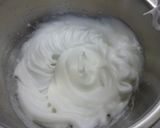 A picture of step 3 of Fluffy Green Tea Chiffon Swiss Roll with Adzuki Cream.