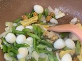 Tumis Buncis telur puyuh