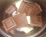 Foto del passaggio 1 della ricetta Brownies con crema al cocco