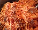 A picture of step 4 of Easy Spaghetti Bake.