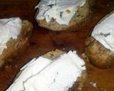 A picture of step 2 of Sig's Berries over Goat's Cheese Crostini.