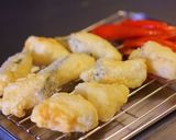 A picture of step 9 of Cod with Grated Daikon Radish Agedashi (Deep Fried with Savory Sauce).