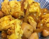 A picture of step 12 of Easy Fluffy and Soft Oyako Don (Chicken and Egg Rice Bowl).