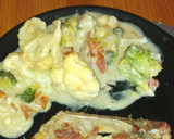 Foto del paso 5 de la receta: Coliflor gratinada con bechamel de leche de coco