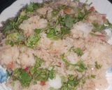 A picture of step 3 of Leftover fry rice.