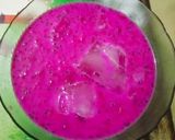 Foto langkah ke 1 dari resep Es Susu Buah Naga Kecrok.