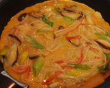 A picture of step 5 of Fluffy Crab Sticks Omelet with 2 Eggs.