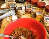 A picture of step 1 of Curry Chicken.
