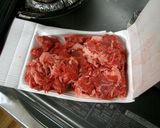 A picture of step 3 of Nikudofu - Simmered Meat and Tofu.