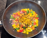 Foto del paso 3 de la receta: Calabaza con Soja Texturizada rellena de hortalizas