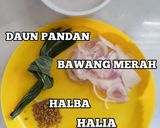 Gambar langkah 1 resipi Nasi Dagang Basmati (Rice Cooker).