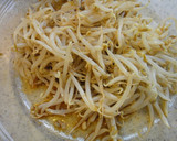 A picture of step 3 of Crispy Bean Sprouts with Yuzu Pepper Paste.