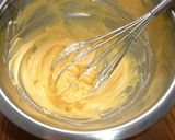A picture of step 2 of Refreshing Polka Dot Roll Cake.