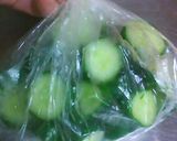 A picture of step 2 of Quick and Tasty 5-Minute Lightly Pickled Cucumbers.