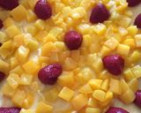 Foto del paso 2 de la receta: Kuchen de durazno y frutilla