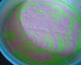 A picture of step 2 of Marble rava dhokla.