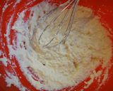 A picture of step 2 of Easy and Microwaved Flour-free Okonomiyaki with Tofu.