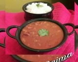 A picture of step 5 of Rajma.