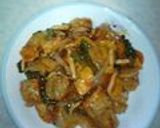 A picture of step 8 of Sweet and Sour Pork-Style with Store-Bought Shumai.