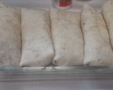A picture of step 3 of Chicken and rice enchiladas.