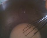 A picture of step 1 of Donuts with glaze.