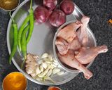 ढाबा स्टाइल चिकन(Dhaba style chicken recipe in Hindi) रेसिपी चरण 1 फोटो