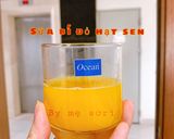 Hình bước làm 2 của món Sữa bí đỏ hạt sen